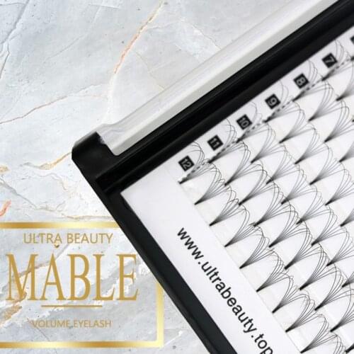 Natural Soft Premade Fans Synthetic Makeup Eyelashes High Quality Eyelash Extensions Lashes Vendors