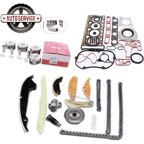 New 06H107065AM 06H 198 151C Engine Piston Assembly & Repair Kit For VW Golf Jetta Passat Audi A3 A4 A5 SKODA SEAT 06H 103 483 D