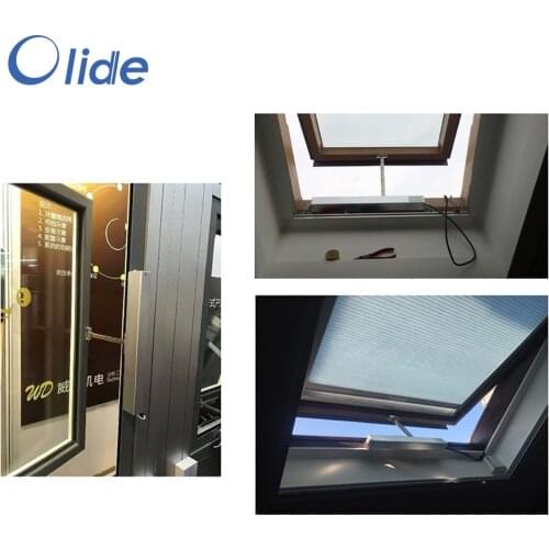 Olide Black Color Automatic Electric Window Opener Motor Single Chain