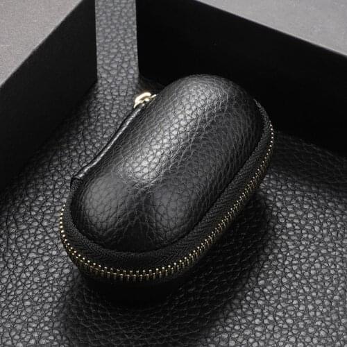 Portable Leather Storage Bag Carrying Case for Huawei Freebuds/Honor Flypods Kit