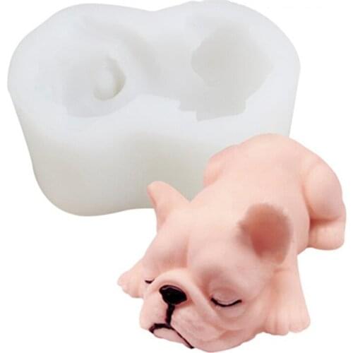 Silicone Template Shar Pei Decoration Template Diy Special Craft Supplies for Table Bar Decoration HY99