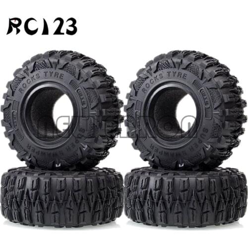 1:10 2.2" Super Swamper Rocks Tyre 120MM For RC SCX10 90046 D90 CC01 TRX4 Traxxas TRX-4 Tamiya CC01 MST jimny RC4WD NEW ENRON