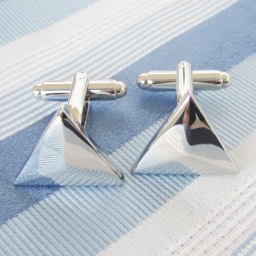Triangle Cufflink Cuff Link 15 Pairs Wholesale Free Shipping