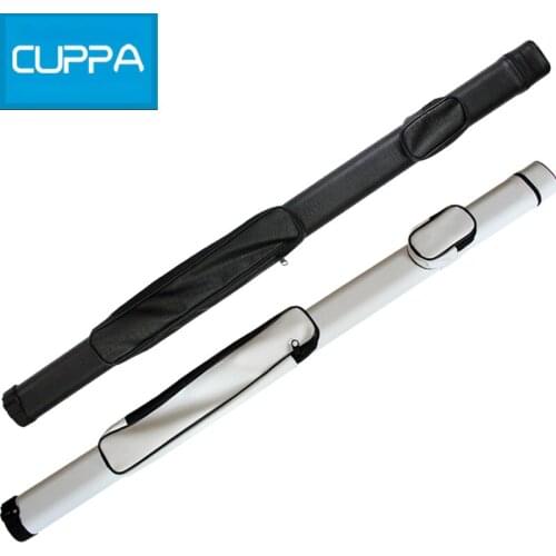 High Quality Cuppa 3/4 Snooker Cue Case 2 Holes Billiards Cues Cases White Black Accessories China
