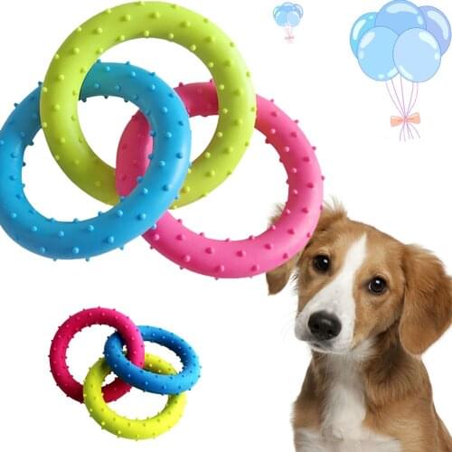 1PCS Pet Toys for Small Dogs Rubber Resistance To Bite Dog Toy Teeth Cleaning Chew Training Toys Pet Supplies Puppy Dogs Cats