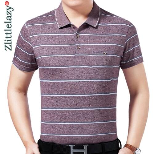 2021 fashion designer brand striped pocket polo shirts for men shirt short sleeve tops tee shirt summer luxury men clothing 4195