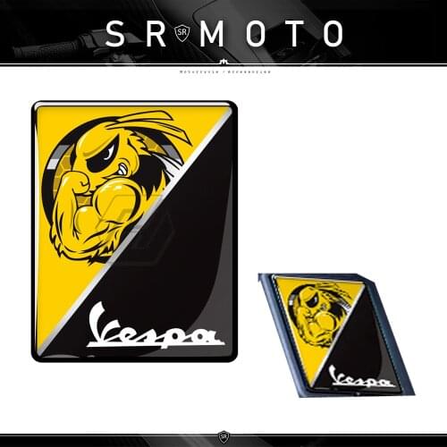 3D Motorcycle Decal Italy Stickers Replace Logo Sticker Case for PIAGGIO VESPA GTS GTV LX LXV 125 250 300 Ie Super