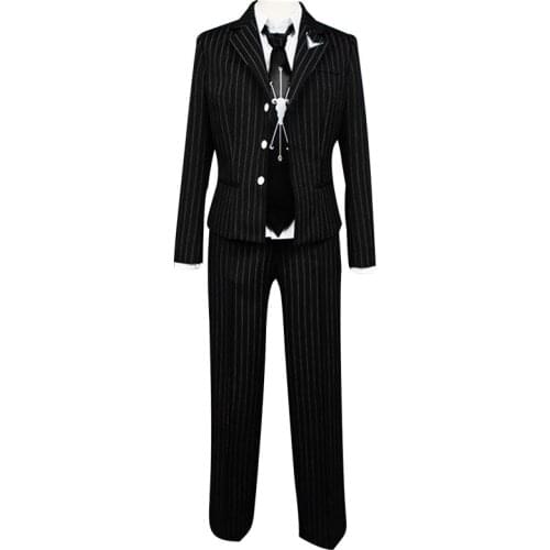 Anime Cosplay Super DanganRonpa Fuyuhiko Kuuryu Costume for Men and Women Full Set Unisex Suit Halloween Carnival Uniform
