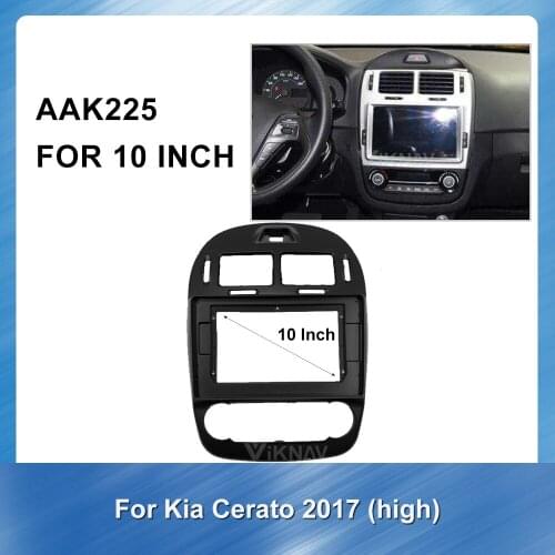 Car Radio Fascia for Kia Carens High match 2007 l DVD frame Dash Mount Kit Adapter Trim Facial Panel Frame Dashboard 2 Din