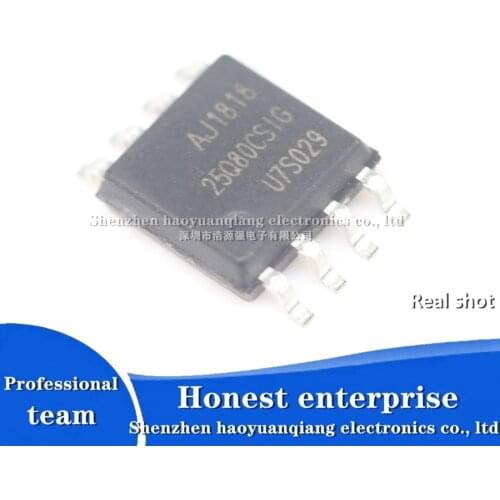 Free shipping New original patch GD25Q80CSIG SOP-8 25Q80CSIG 8Mbit SPI FLASH memory chip