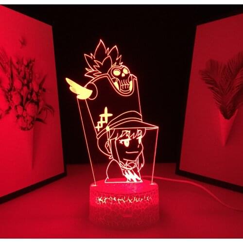 Citrus Anime Figure LED Night Light for Birthday Gift Bedroom Decor Nightlight Manga 3D Table Lamp Citrus