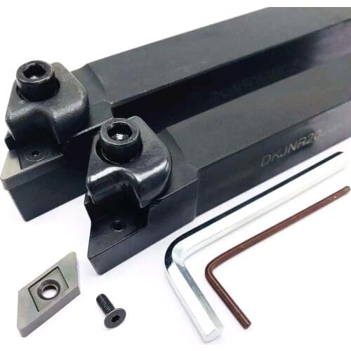 DKJNR lathe tool holder DKJNR2020K16 DKJNR2525M16 93 degree turning tool external tool holder for use with KNUX 160405R blade