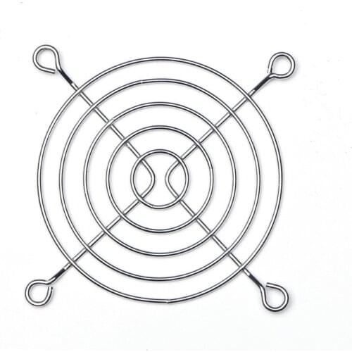DuoWeiSi 3D Printer 8cm fan cover Metal fence cover fan protection grille Metal (iron) plating fan cover for 8cm fan