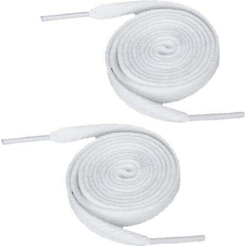 Fashion Boutique 6 pairs of shoelaces flat shoes lacing sneakers boots shoes String 8mm wide