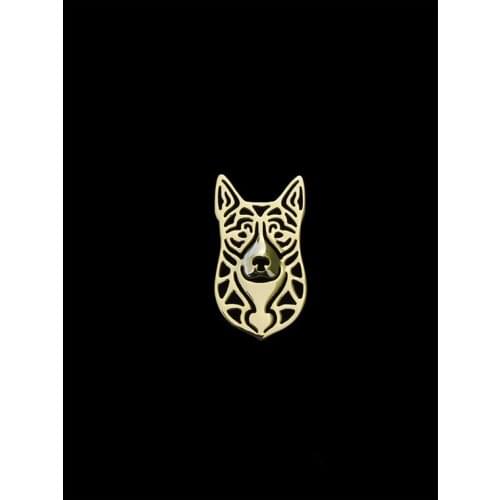 New 2016 Classic Animal Australian Cattle Dog Broche Gold Silver Color Designer Brooch For Men Overwatch Gift For Friend Father