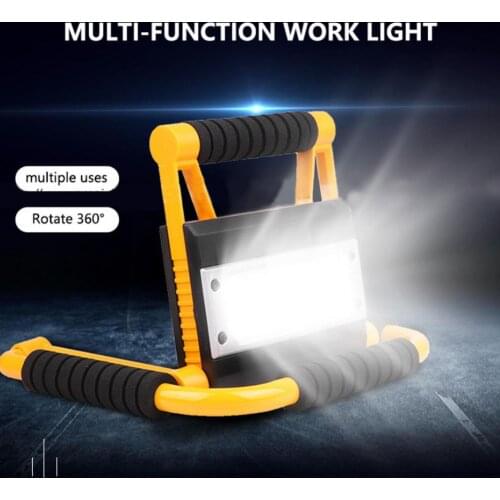 New COB Work Light LED Work Light Built-in Battery USB Charging 360 Degree Folding Lantern For Outdoor Activities Car Repair