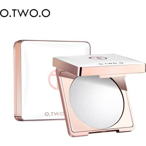 O.TWO.O Makeup Face Pressed Powder Oil Control Setting Powder Soft Smooth Finish Waterproof Face Loose Powder Cosmetic TSLM