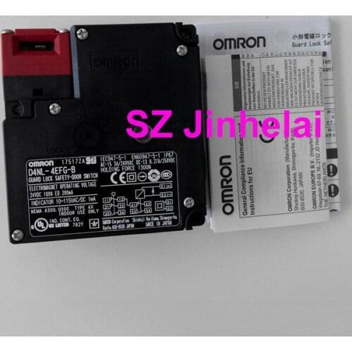 OMRON D4NL-4EFG-B Authentic original GUARD LOCK SAFETY-DOOR SWITCH