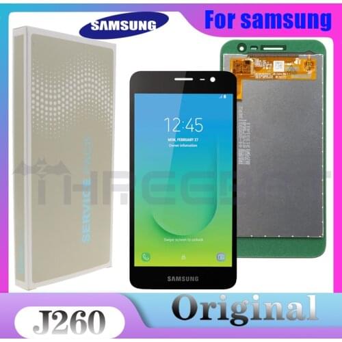 Original For Samsung Galaxy J2 Core J260M/DS J260Y/DS J260 LCD Display Screen Touch Screen Digitizer Assembly Replace 100%Tested