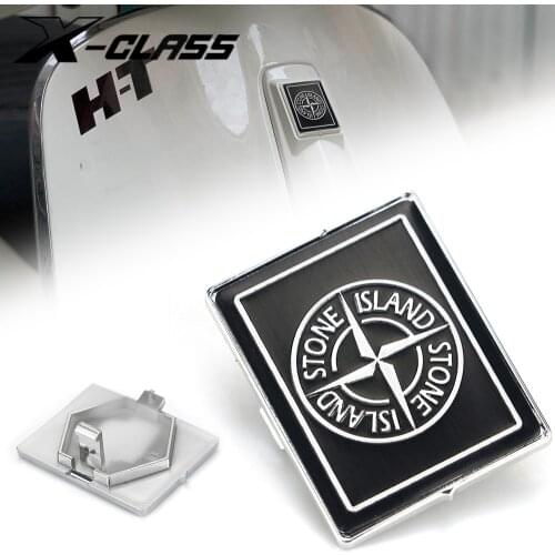 Motorcycle Front Fairing Badge Plate Logo Tablet Square Black Sticker for Piaggio Vespa GTS 250 300 Sprint Primavera 150 LX150