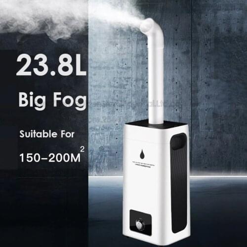 23.8L Industry Air Humidifier Smart Commercial Diffuser Sprayer Humidification Spray Machine Remote Control Mist Maker
