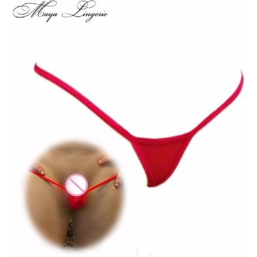 Candy cherries Sexy men micro thongs male mini g string weiss transparent multi colors panties see through mesh extrem underwear