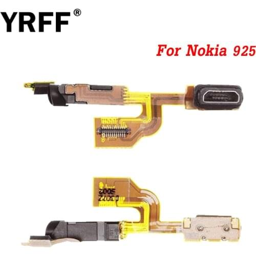 YRFF Repair Parts Charging Port Micro Flex Cable For Nokia 925 N925 Dock Connector Charging USB Port Flex Cable