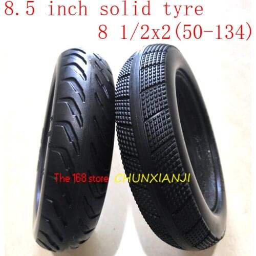 High Quality 8.5 Inch 8 1/2X2 (50-134) Solid Tyre for Baby Carriage Wheelbarrow Electric Scooter Tyre
