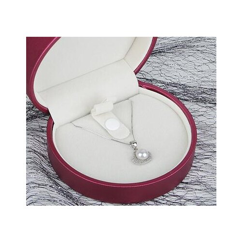 Jewelry 100% Natural freshwater pearl pendant Necklace 925 sterling Silver chain for women