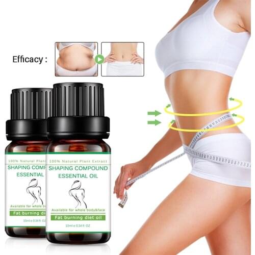 10ML Slimming Products Lose Weight Essential Oils Thin Leg Waist Fat Burner Burning Anti Cellulite Weight Loss Slimming Oil