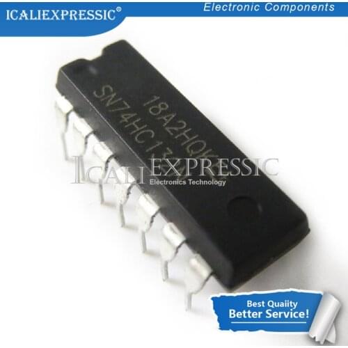 10PCS SN74HC132N 74HC132 DIP-14 In Stock