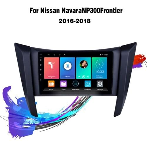 Eastereggs 9" Android For for Nissan NAVARA Frontier NP300 2016-2018 Car Radio Multimedia Video Player Navigation 2din NO DVD
