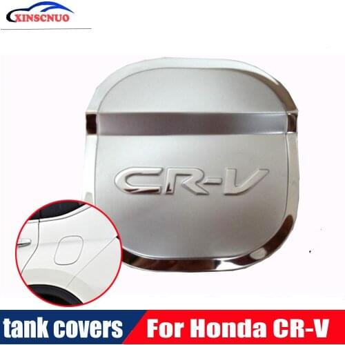 Car Styling Refitting Oil For Honda CRV CR-V Refit Special Fuel Tank Cap Cover Sticker Trim Accessories