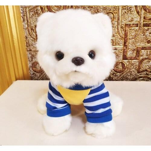 Children plush toys Cute simulated Hiromi dog puppy kids Christmas birthday gift stuffed toy
