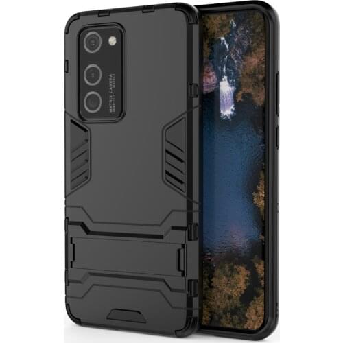 For Huawei P40 Pro Heavy protective Armor Soft Shockproof Cases Bracket phone case for Huawei p40 pro protective back cover
