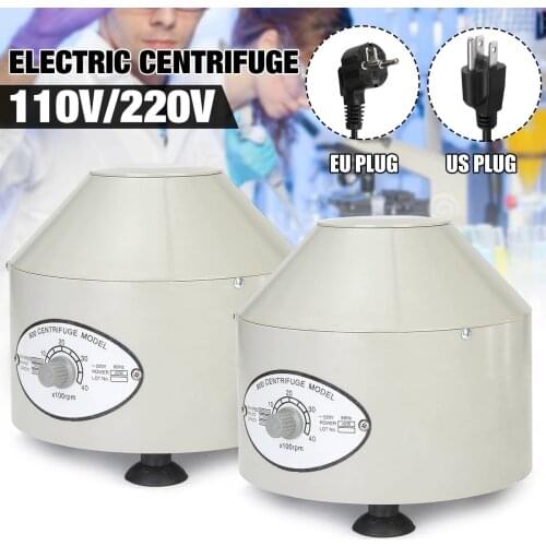 Electric Centrifuge Medical Separator Separation Of Plasma Laboratory Centrifuge Bubble Adjusted Timing Removal Serum Separat