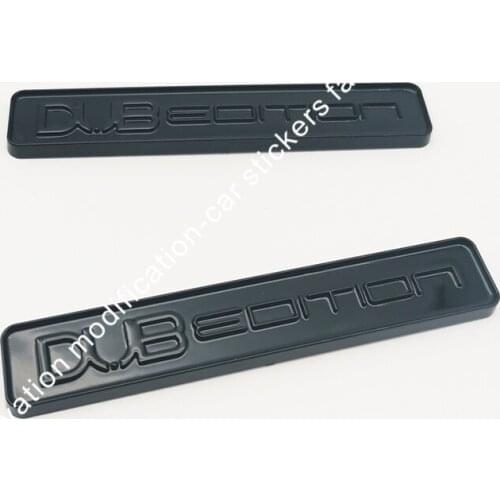 Matte/glossy Emblem Dub Edition Badge For T4 T5 Transporter GOLF R32 R36 TURBO MK4 MK5