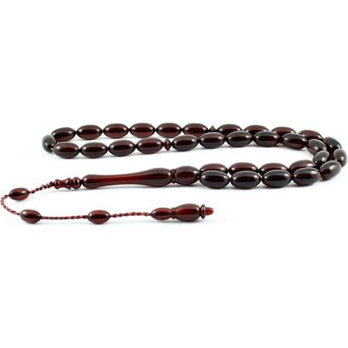 Nurberk Poland Amber Rosary Barley Cut Gift Rosary