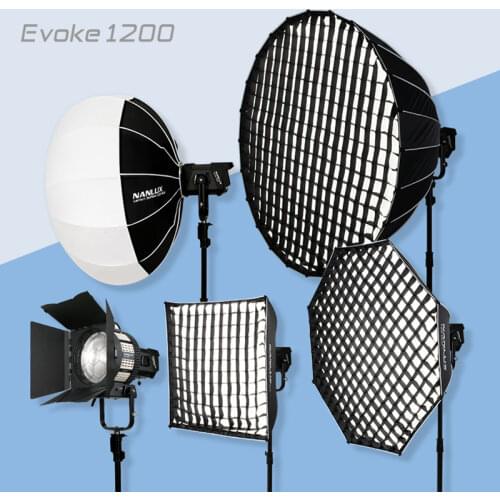 Nanguang Nanlux Evoke 1200W Fresnel condenser lens photography light soft condenser adjustment Softbox accessory portable