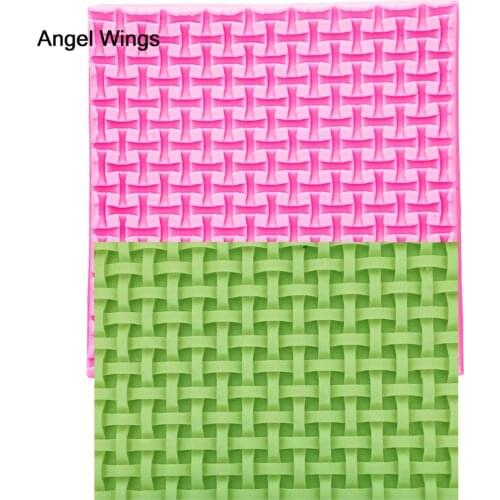 Food grade silicone mold 3D Reverse forming Fondant Cake Bamboo fence shaped for Chocolate Pastry Making Decoration Tools F1277