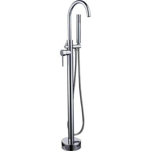 Bathtub Floor Stand Faucet Mixer Tub Shower Faucet Bathtub Faucet Brass Bathtub Taps Chrome Bathtube Faucets Bath Tub Faucet