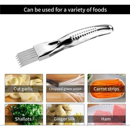 Shred Silk The Knife Vegetable Scallions Cutter Food Kitchen Speedy Chopper Kitchen Accessories Cuisine Outils Accessoires