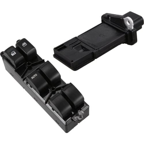 1 Pcs Power Window Switch Fit Isuzu & 1 Pcs MAF Mass Air Flow Meter Sensor Fit Ford Lincoln Mazda Mercury
