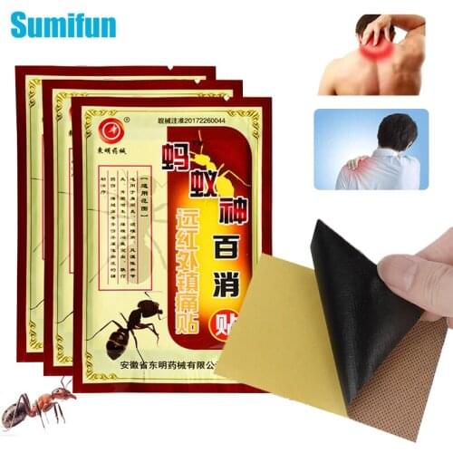 16pcs/2bags Sumifun Pain Relief Patch Medical Plasters Lumbar Back Neck Muscular Relieve Joints Arthritis Treatment Health Care