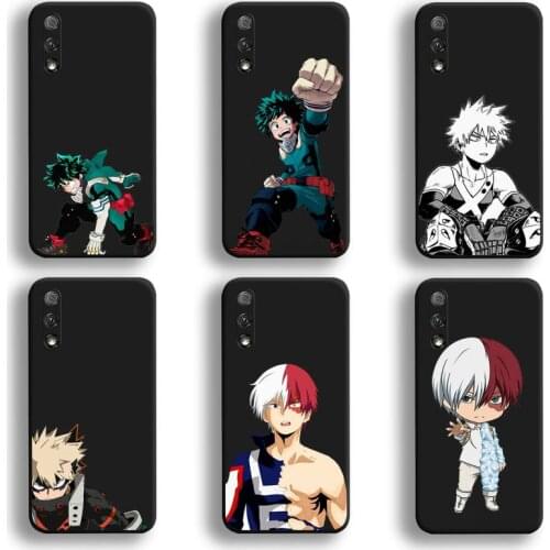Anime My Hero Academia deku bakugou Boku Phone Case For Huawei Honor 30 20 10 9 8 8x 8c v30 Lite view 7A pro