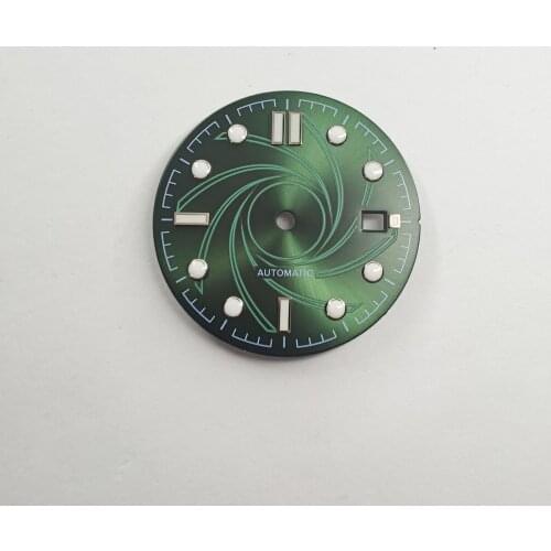 Watch Parts 31mm Sterile Dial Luminous Watch Dial Luminous Suitable For ETA 2836 2824 Mingzhu DG 2813 Miyota 8215 movement