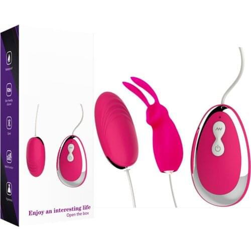 20 Speeds Remote Control Double Vibrating Egg Women Masturbation Vibrating Jump Eggs Dual Stimulation Massage Sex Toys