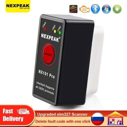 100% Real OBD2 ELM327 V1.5 Autoscanner PIC18F25K80 EML327 ELM 327 V1.5 Automotive Scanner for Android/ PC Engine Code Scanner