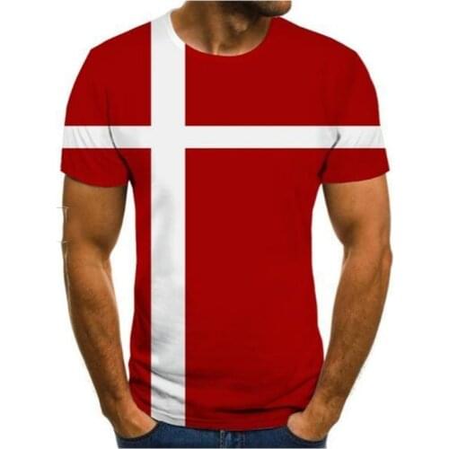 2021 Summer Short Sleeve Hot Sale Casual Mens T-Shirt 3D Printing Customized Couple Tee Classic Fashion Ladies Round Neck Tops