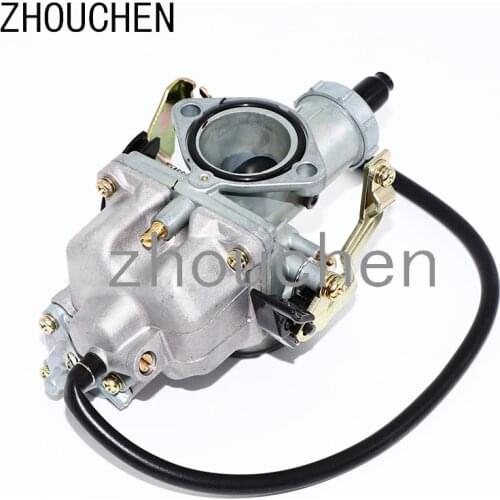 PZ30 30mm Carburetor Accelerating Pump Racing CG200 CG250 200cc 250cc For Keihin ABM IRBIS TTR 250 With Dual Throttle Cable